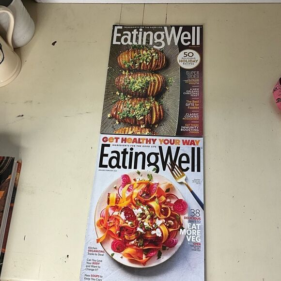 Eating Well Magazines December 202 And Jan Feb 2021 - Picture 1 of 10